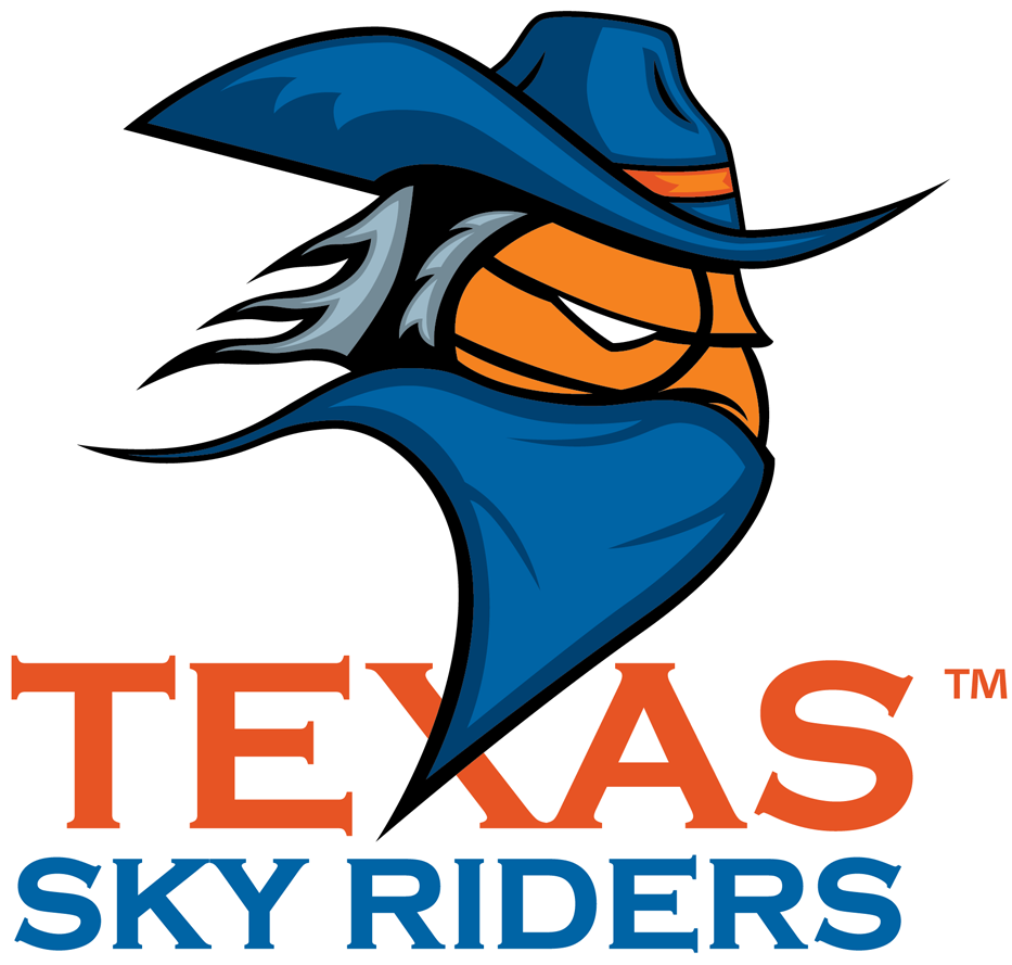 Texas Sky Riders 2014-Pres Primary Logo iron on heat transfer